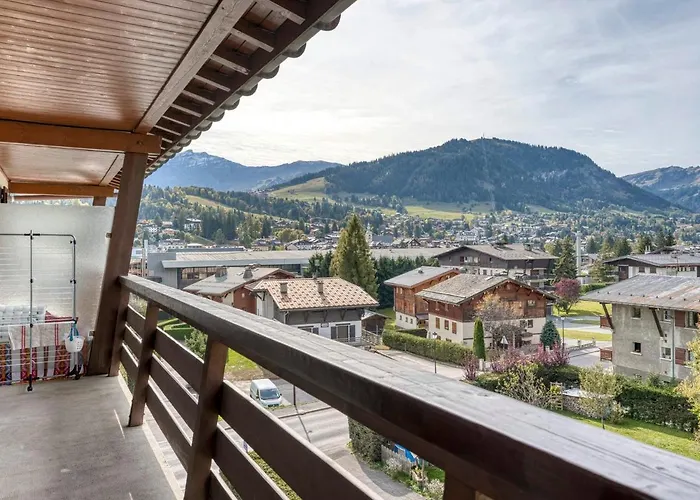 Rénové 1 à Megève, Balcon, Parking, Wi-fi - Fr-1-453-285 Apartamento